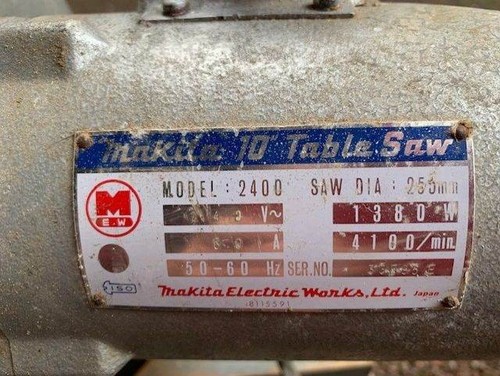 Makita table saw 2400 - makita,