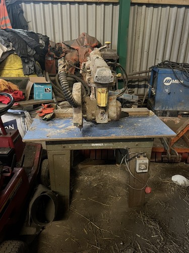 Dewalt circular saw - saw, table